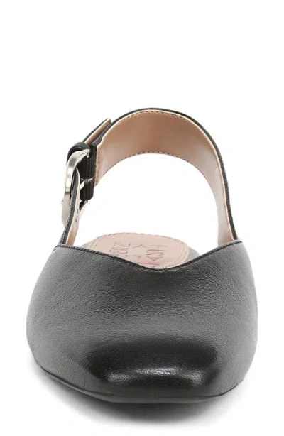 Naturalizer Crystal Slingback Flat In Black