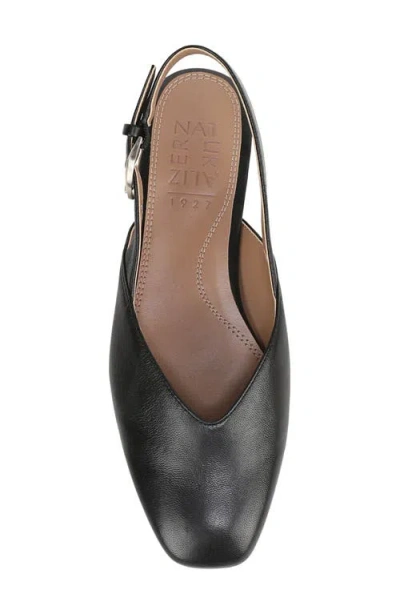 Naturalizer Crystal Slingback Flat In Black