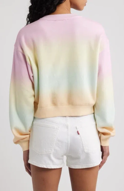 Loveshackfancy Emparo Crewneck Sweatshirt In Multi