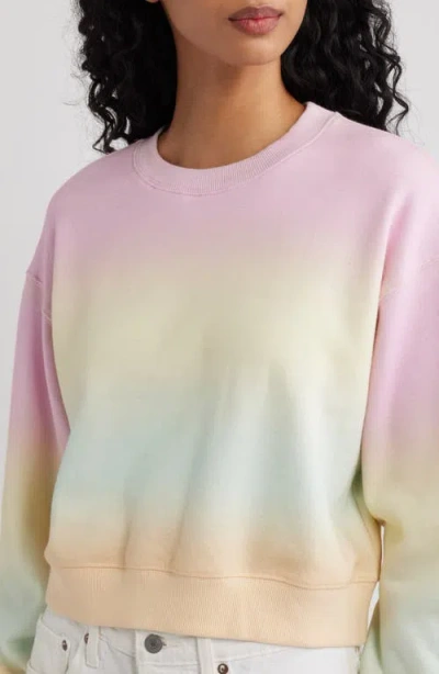 Loveshackfancy Emparo Crewneck Sweatshirt In Multi