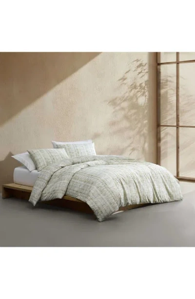 Calvin Klein Weave Texture Cotton Blend Comforter & Shams Set In Multi