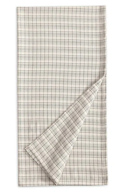 Calvin Klein Dot Dash Plaid Bed Blanket In Multi