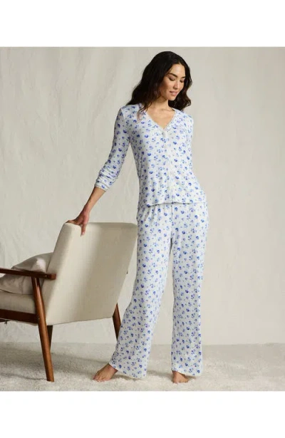 Lands' End Pointelle Sleep Pants In Multi