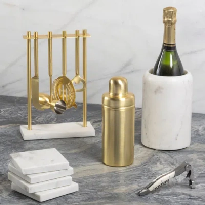 Be Home Marble Wine Chiller In Multi