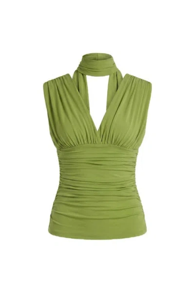 Nicholas Karis Top In Green