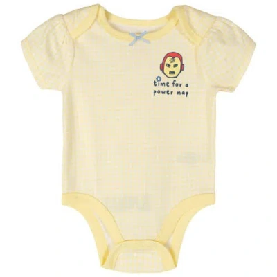 Marvel 5-pack One Piece Bodysuits In Multi