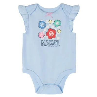 Marvel 5-pack One Piece Bodysuits In Multi