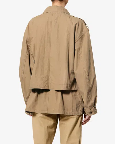 Isabel Marant Adelys Jacket In Brown