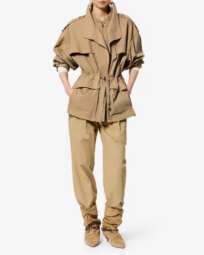 Isabel Marant Adelys Jacket In Brown