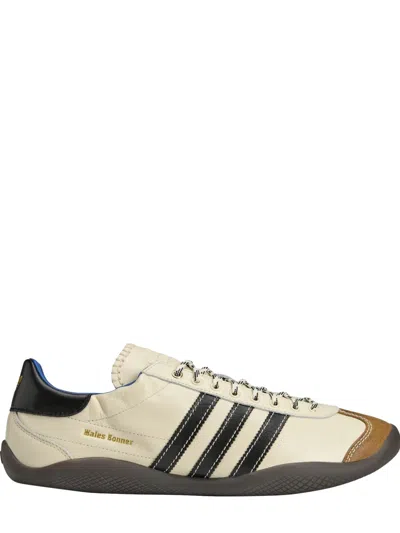 Adidas Originals Adidas By Wales Bonner Luxury Leather Sneakers For Men In Neutral
