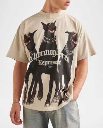 Represent White Thoroughbred T-shirt In White