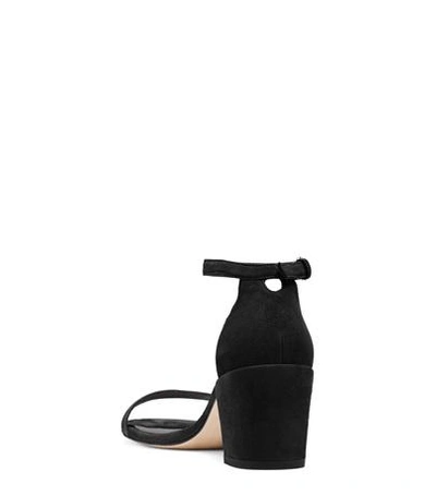 Shop Stuart Weitzman Simple In Black Suede