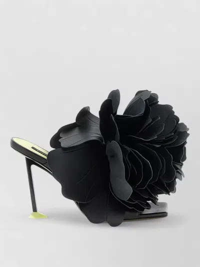 Givenchy Black Slip On Heels In Multi