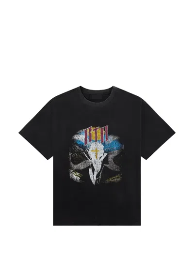 Rta Colin Oversized Short Sleeve Tee In Black