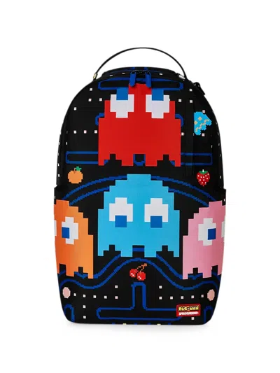 Sprayground Pac-man Ghost Gang Backpack In Multi