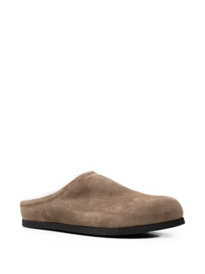 Common Projects Suede Mules In Brown
