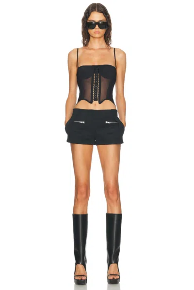 Haelo Micro Cargo Short In Black