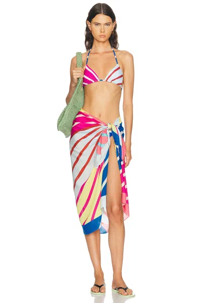 Solid & Striped The Iris Reversible Bikini Bottom In Blue