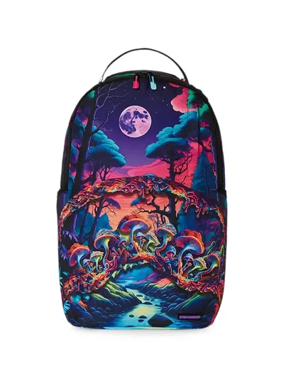 Sprayground Psychedelic Forrest Dlxr Backpack In Multi