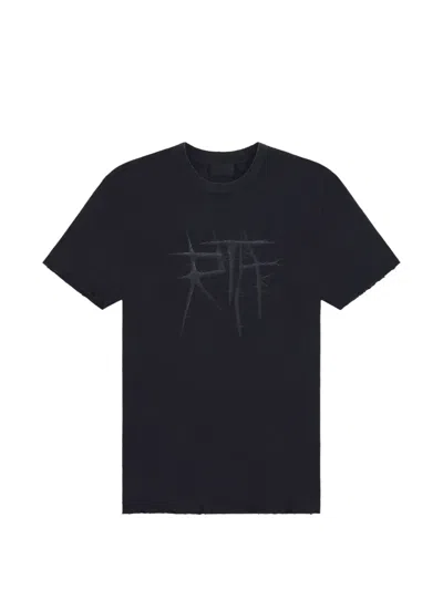 Rta Liam Logo Graphic T-shirt In Black