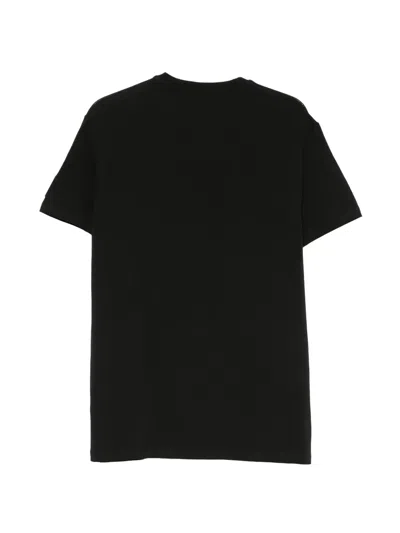 Dsquared2 Logo-patch T-shirt In Black