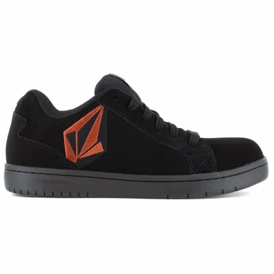 Volcom Stone Composite Toe Work Sneaker In Black