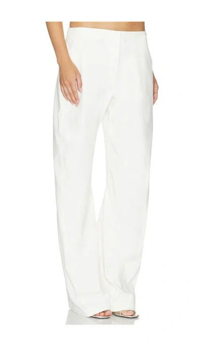 Haelo Pull On Twist Pant In White