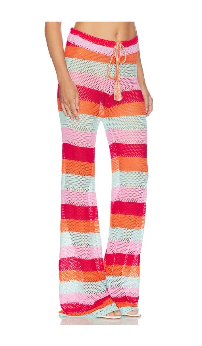 Pq Bree Boho Pant In Multi