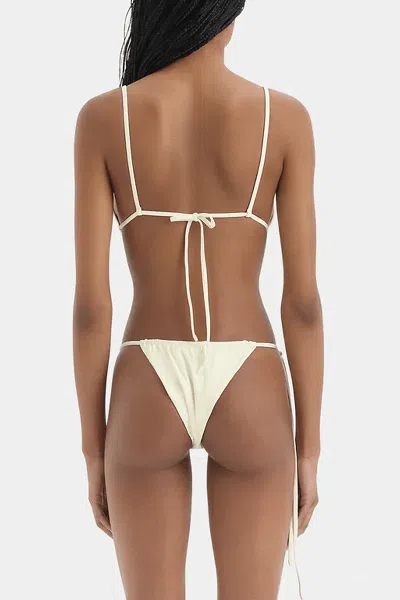 Sir Pernille Reversible String Brief In Sommer Stripe In Multi