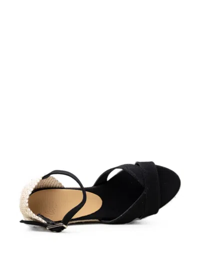 Castañer Bruna Wedge Espadrilles In Black