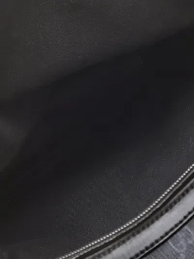 Pre-owned Gucci 2016-2026 Gg Supreme Web Backpack In Black