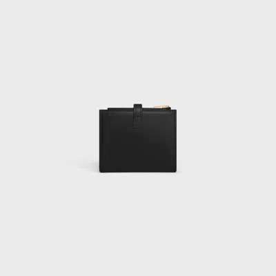 Celine Clasp Wallet In Black