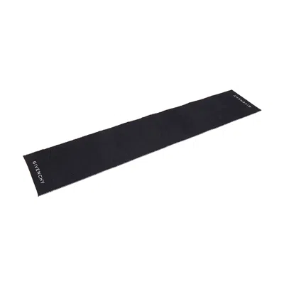 Givenchy Patterned Scarf In Black