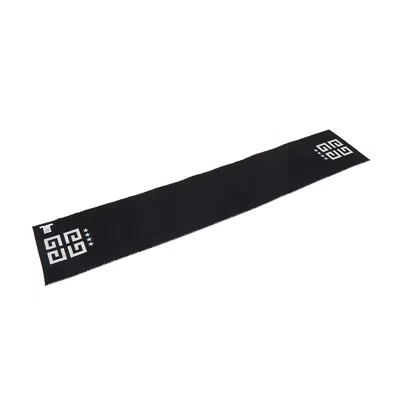 Givenchy Patterned Scarf In Black