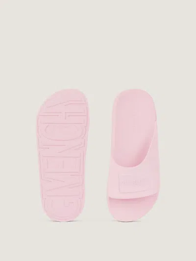 Givenchy Logo-embossed Sandals In Black