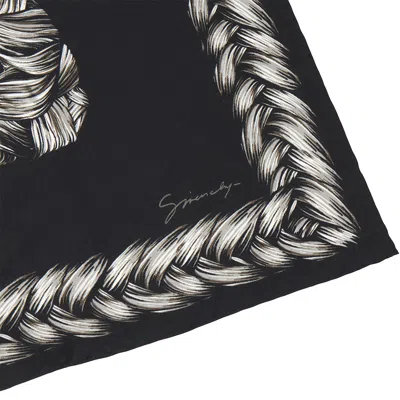 Givenchy Pattern Scarf In Black