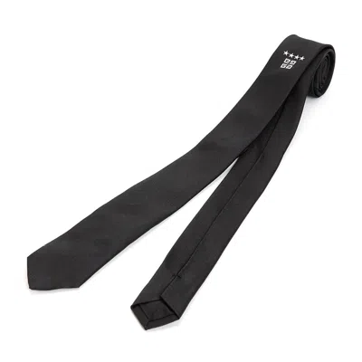 Givenchy Pointed Tie In Black