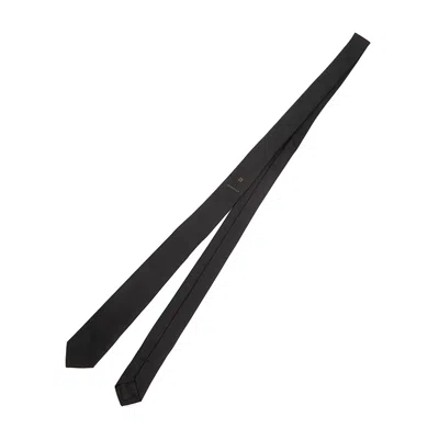 Givenchy Pointed Tie In Black