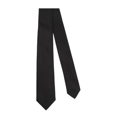 Givenchy Pointed Tie In Black