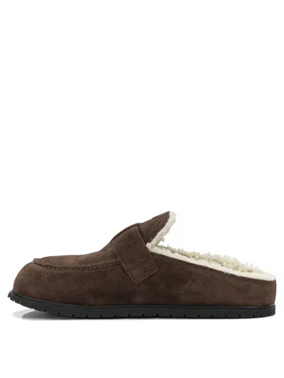 Prada Slingback Mules In Black
