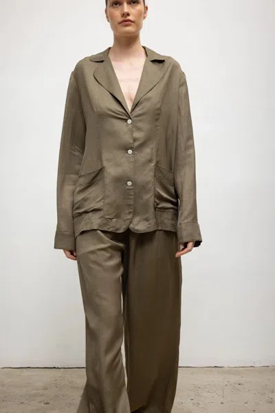 Leset Daniel Jacket In Green
