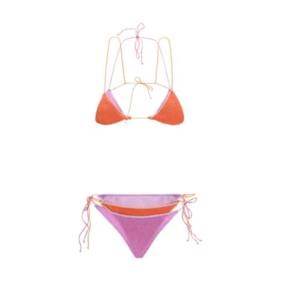 Oseree Multicolor Polyamide Bikini In Multi