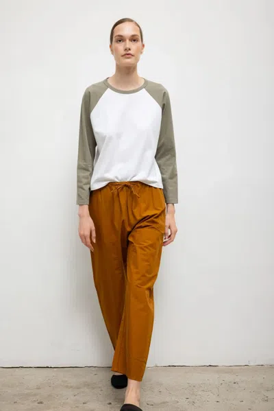 Leset The Margo Long Sleeve Baseball Tee In Multi