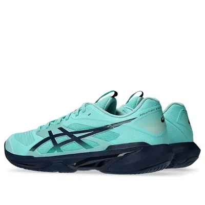 Asics Solution Speed Ff 4 'illuminate Mint Night Sky' In Blue