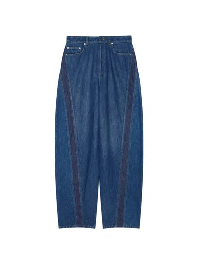 Givenchy Medium Blue Cocoon Jeans In Blue