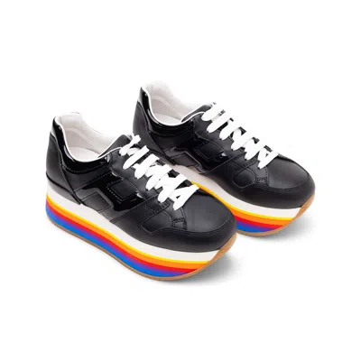 Hogan Platform Sandals In Multi