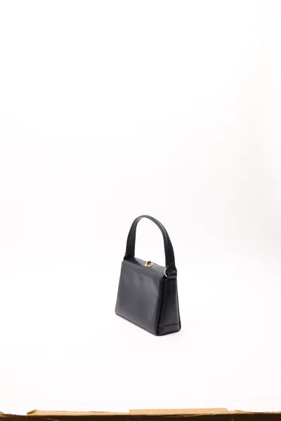 Gucci Leather Bag In Blue