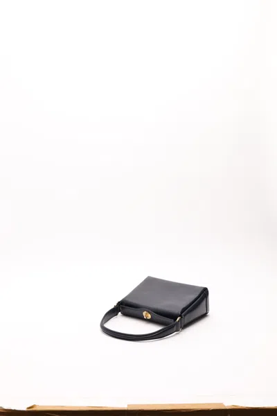 Gucci Leather Bag In Blue