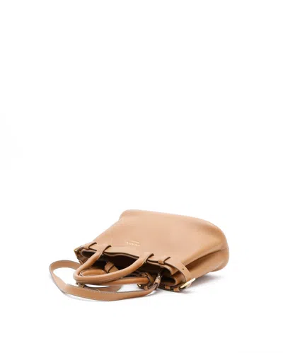 Prada Small Buckle Bag In Brown