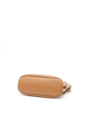 Prada Small Buckle Bag In Brown